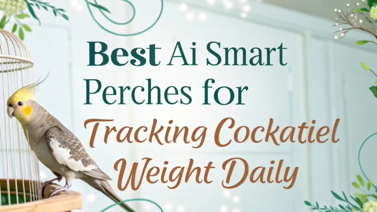 5 Best AI Smart Perches for Tracking Cockatiel Weight Daily in 2026