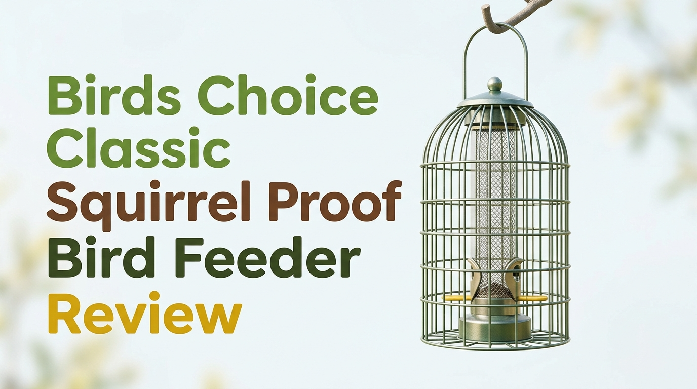 Birds Choice Classic Squirrel Proof Bird Feeder Review 2026