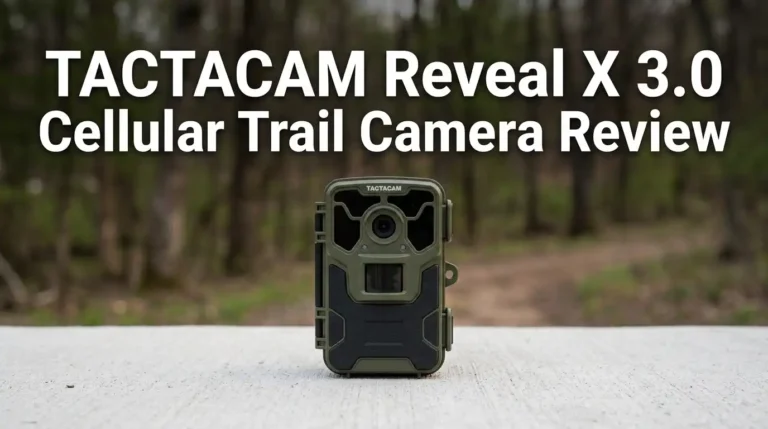 TACTACAM Reveal X 3.0 Cellular Trail Camera Review 2026