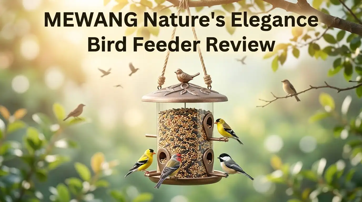 MEWANG Nature’s Elegance Bird Feeder Review 2026: Worth Buying?