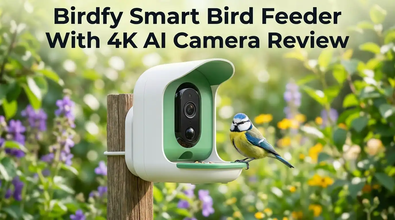 Birdfy Smart Bird Feeder With 4K AI Camera Review: Worth It?