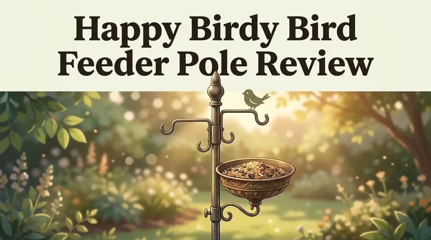 Happy Birdy Bird Feeder Pole Review: Genuinely Sturdy?