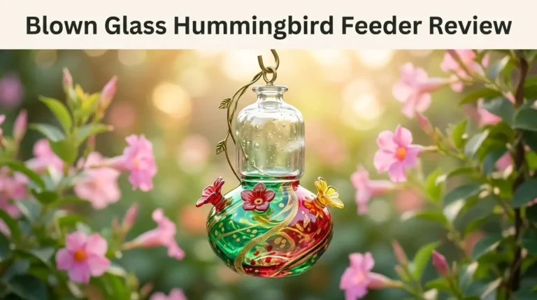 Blown Glass Hummingbird Feeder Review 2026: Worth Buying?