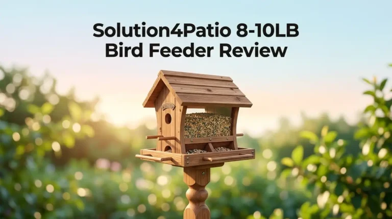 Solution4Patio 8-10LB Bird Feeder Review 2026: Worth Buying?