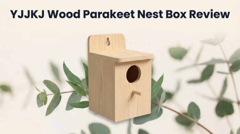 YJJKJ Wood Parakeet Nest Box Review 2026: Worth Buying?