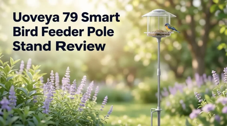 Uoveya 79″ Smart Bird Feeder Pole Stand Review 2026: Worth Buying?
