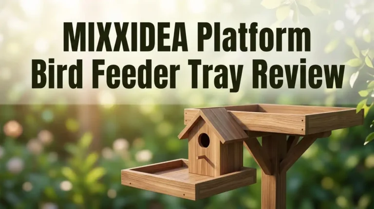 MIXXIDEA Platform Bird Feeder Tray Review 2026: Worth Buying?