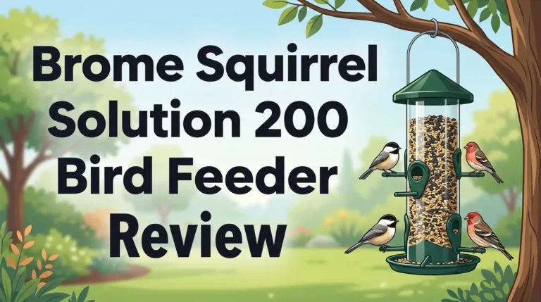 Brome Squirrel Solution 200 Bird Feeder Review 2026: Worth It?