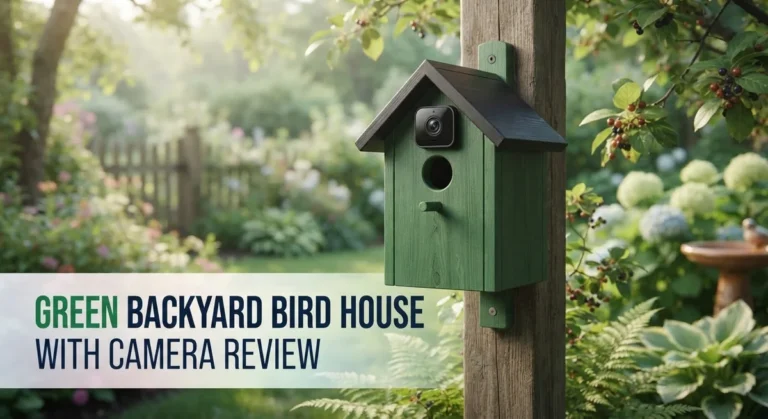 Green Backyard Bird House with Camera Review 2026