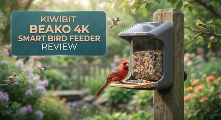 Kiwibit Beako 4K Smart Bird Feeder Review 2026