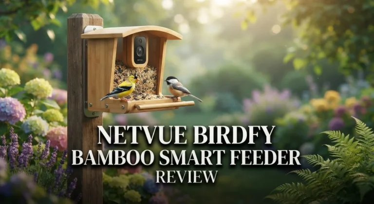 Netvue Birdfy Bamboo Smart Feeder Review: AI Bird Recognition and 2K Camera